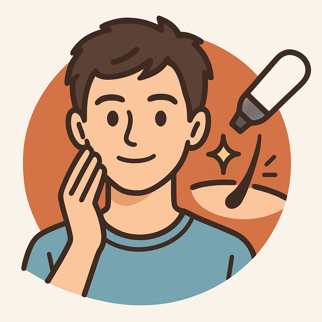 RBLで脱毛した男